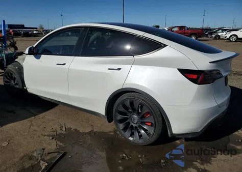 2023 Tesla Model Y from USA, damaged, VIN 7SAYGDEF3PF708731
